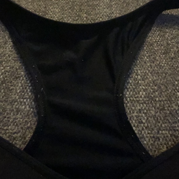 Black RacerBack Sports Bra - Picture 2 of 5
